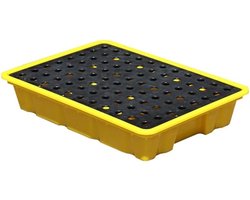 Opvangbak Vaten - Lekbak Industrie - Veilige Opslag - Hoge Draagkracht - 120 x 60 cm - Geel