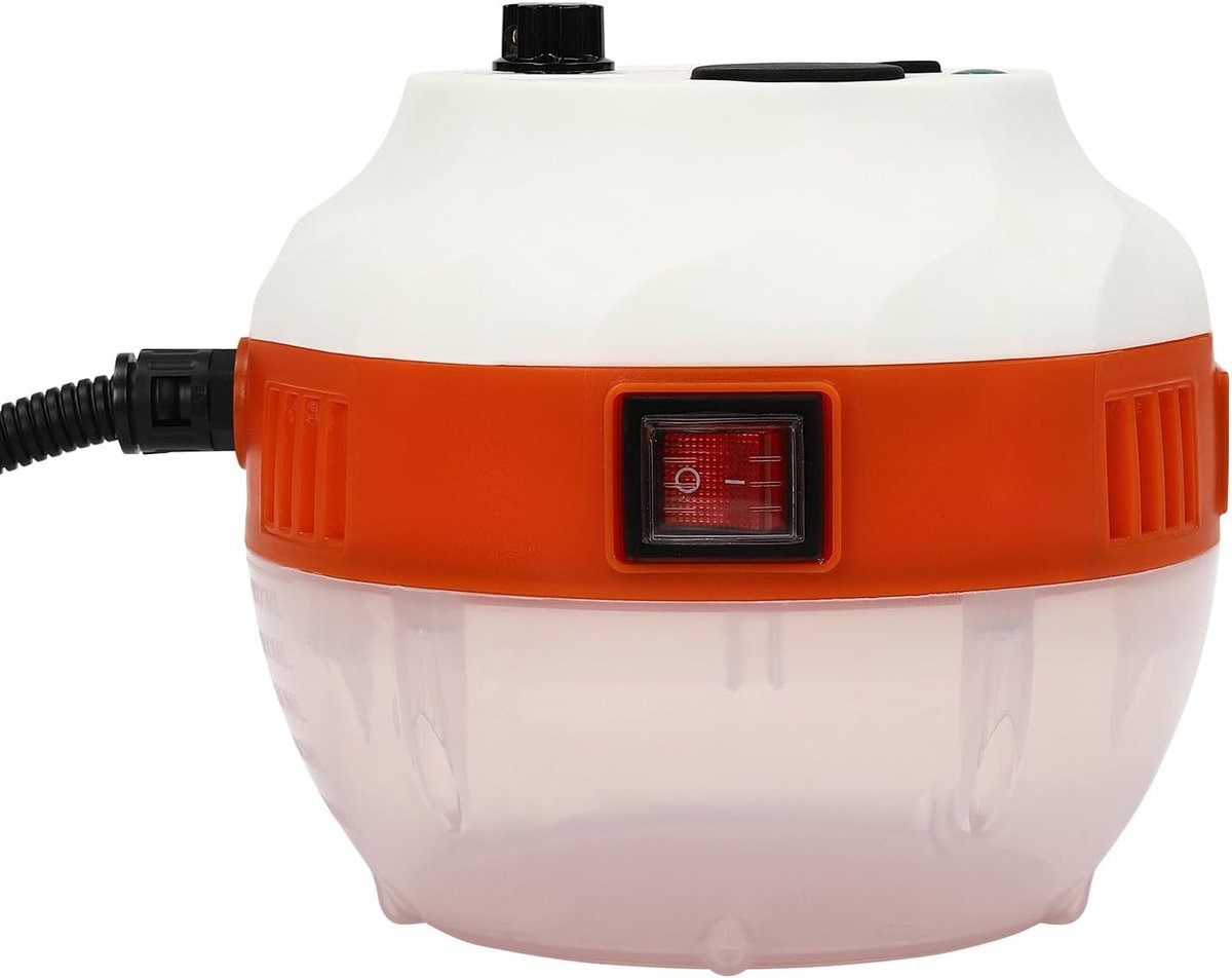 Stoomreiniger - Hoge druk reiniger - Grondig schoonmaken - 1600W Kracht - 1.35L Tank - Wit