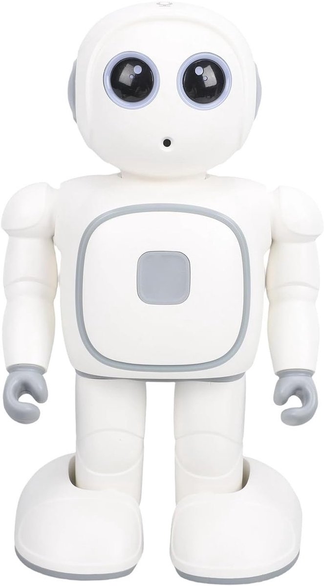 Educatieve Robot - Leerhulp Speelgoed - Kinderen Leren - Spraakgestuurd Interactief - 111 x 188 x 94 mm - Wit