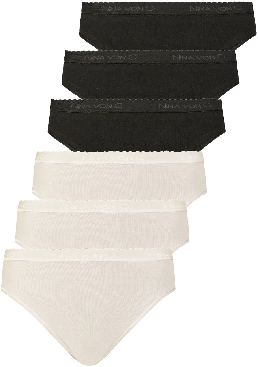 6-pack Dames midislip Slipboutique