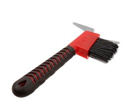 Hoefverzorging Borstel - Paarden Tool - Hoef Reinigen - Comfortabele Greep - 16.5 cm - Diverse Kleuren