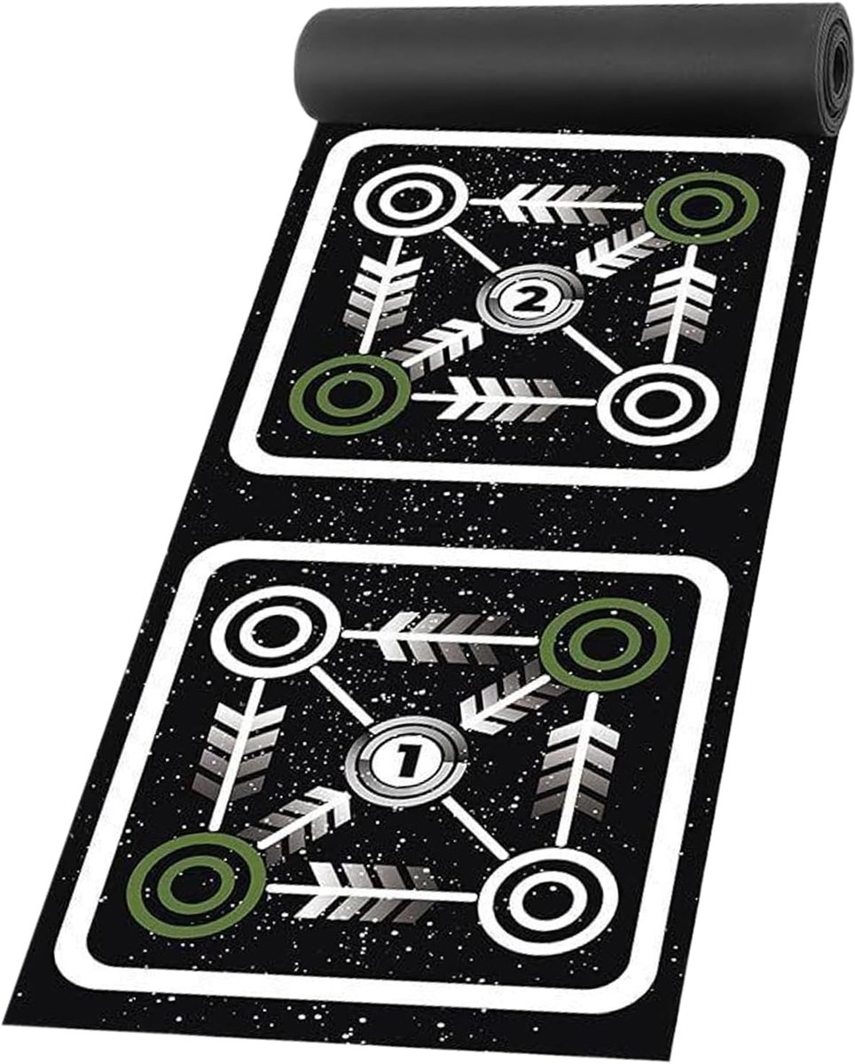 Trainingsladdermat - Beenwerk uitrusting - Voetwerk verbeteren - Antislip oppervlak - 40 x 360 cm - Niet gespecificeerd