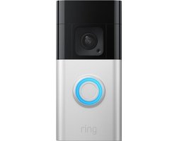 Ring Battery Video Doorbell Plus - slimme deurbel - top tot teen zicht - batterij - 1536p HD+ video