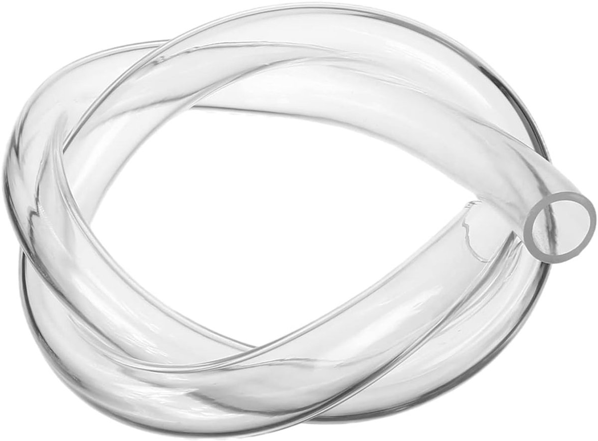 1 Stuk Zachte PVC Slang 19mm Binnen Diameter, 24mm Buiten Diameter, 1000mm Lengte, Transparante Ronde Buizen voor Elektrische Deuren en Ramen, Flexibele Slang voor Huishoudelijk Gebruik