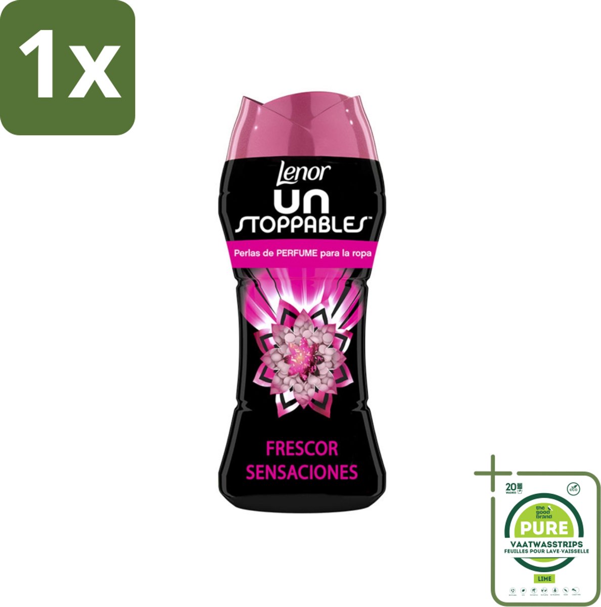 1 x Lenor Unstoppables - Geurbooster - Frisse Sensatie - 10 Wasbeurten - Geurversterker - Wasparfum - Lenor Unstoppables - Frisse Geur - Langdurige Geur
