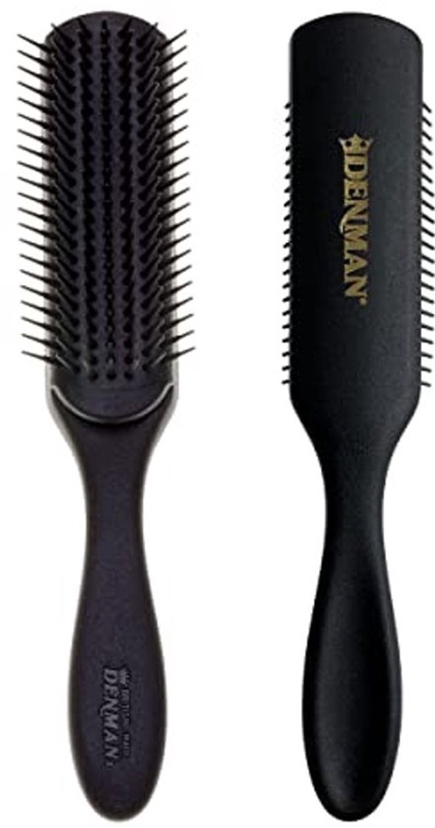 Curly Hair Brush 7 Row Styling Brush for Detangling, Separating, Shaping and Defining Curls - Unisex