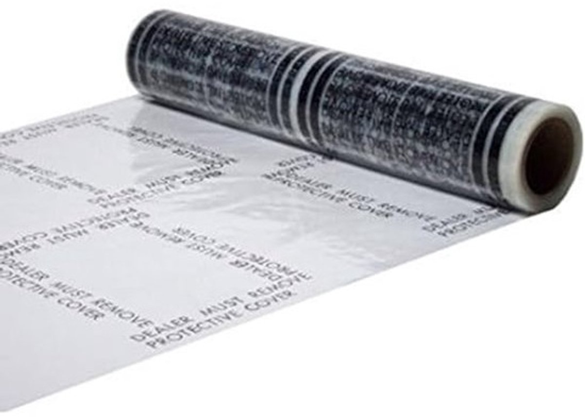 Tapijtbeschermingsfolie voor auto's - 21 inch breed, 200 voet lang