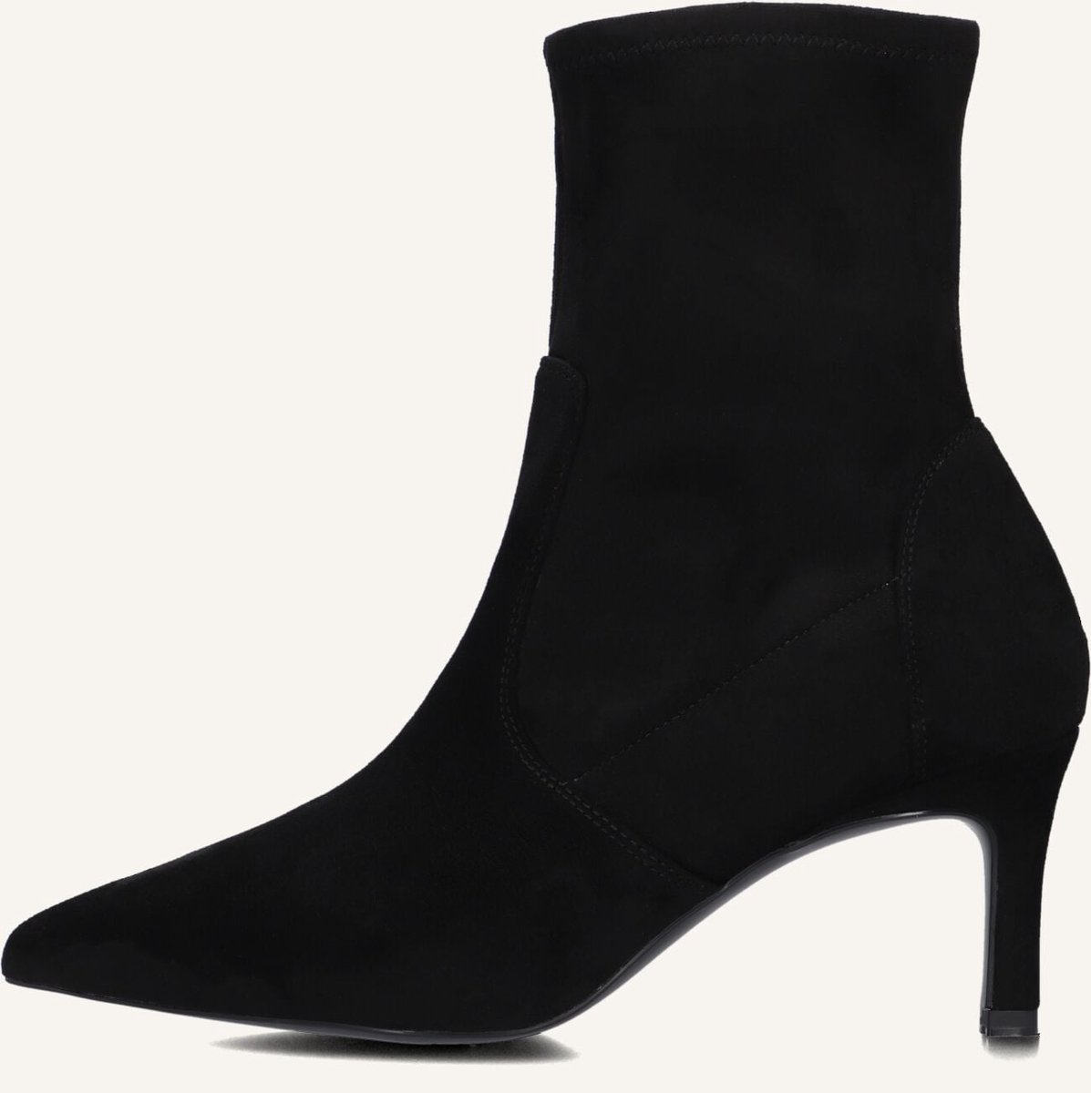 Unisa Lavoy Enkellaarsjes - Enkelboots met rits - Dames - Zwart - Maat 40