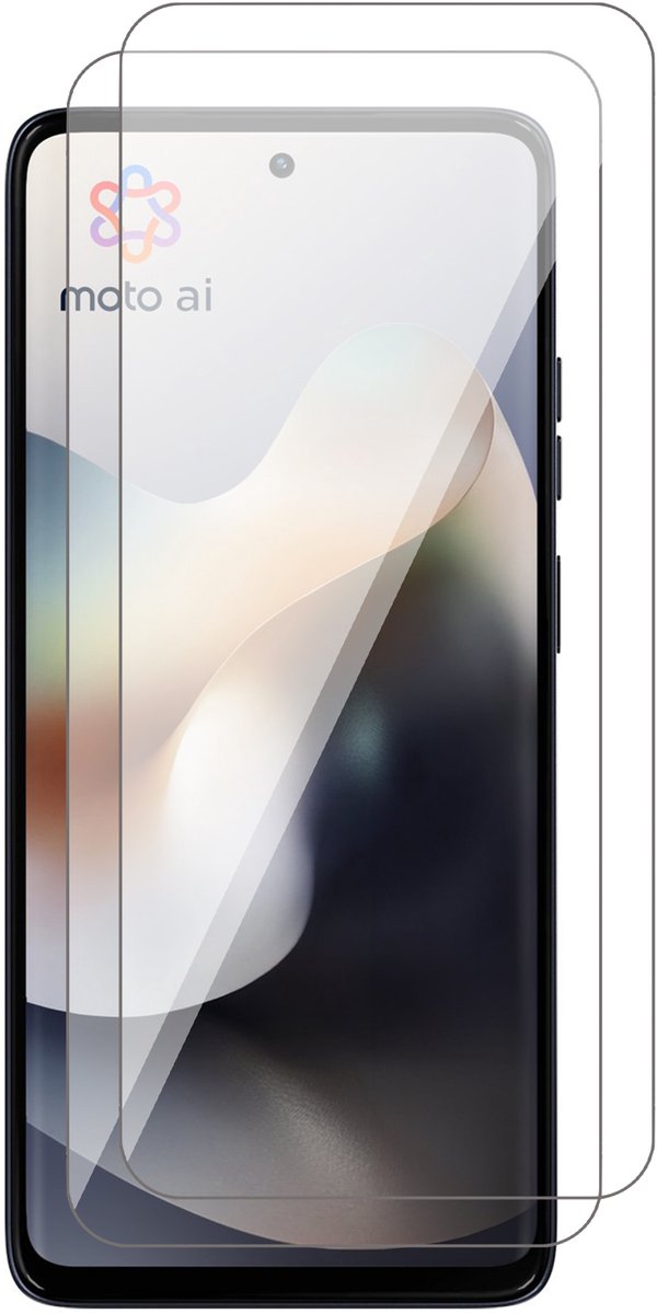 Screenprotector geschikt voor Motorola Moto G36 – 2 Stuks – UltraClear Gehard Glas – Case Friendly – 9H Krasbestendig