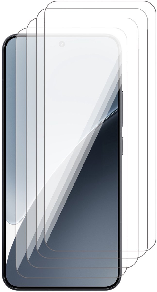 Screenprotector geschikt voor Xiaomi 15 5G – 4 Stuks – UltraClear Gehard Glas – Case Friendly – 9H Krasbestendig