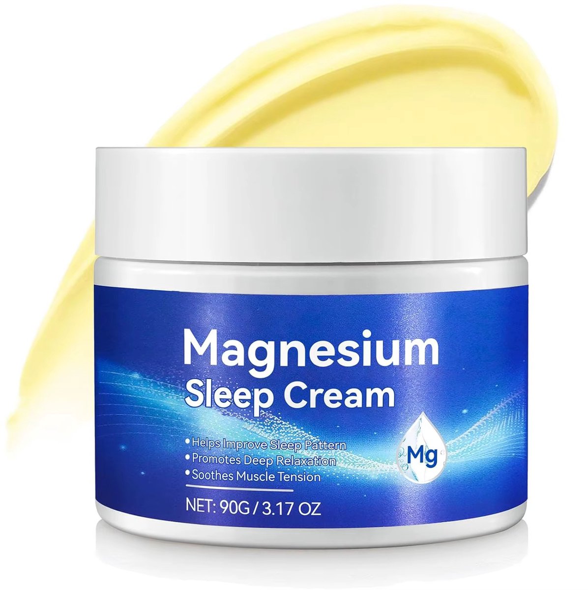 Magnesium Creme - Cream - Magnesiumcreme met Lavendelolie - Voor een Ontspannende Avondroutine – Verzorgend & Hydraterend - Magnesium Olie - Magnesium Spray