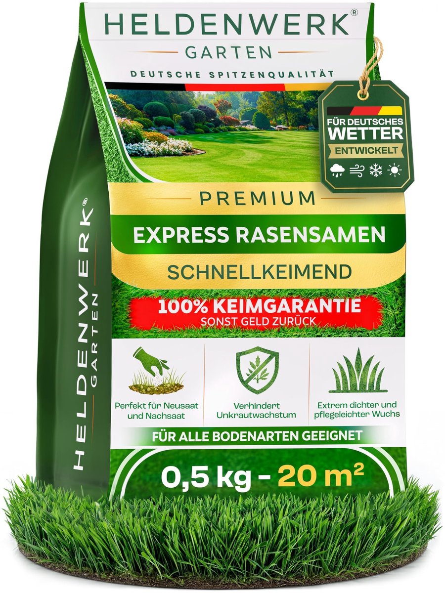 Solidchoice - Snelle Germinatie Graszaad 0,5 kg voor Sport- en Speelvelden