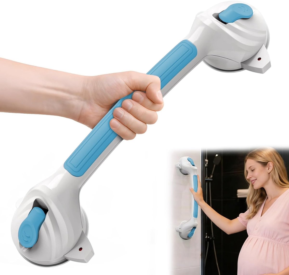 Solidchoice - Drukloze Douchehandgreep 42.5 cm voor Veiligheid in Badkamer