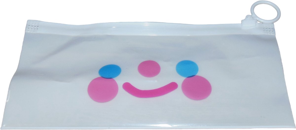 Opbergtasje voor haaraccesoires - met ritssluiting
