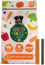 duvoplus Garden Bites - Soft Veggie Sticks Hondensnacks - Hondensnoepjes - Vegetarisch & Glutenvrij - Puppy Small 28st