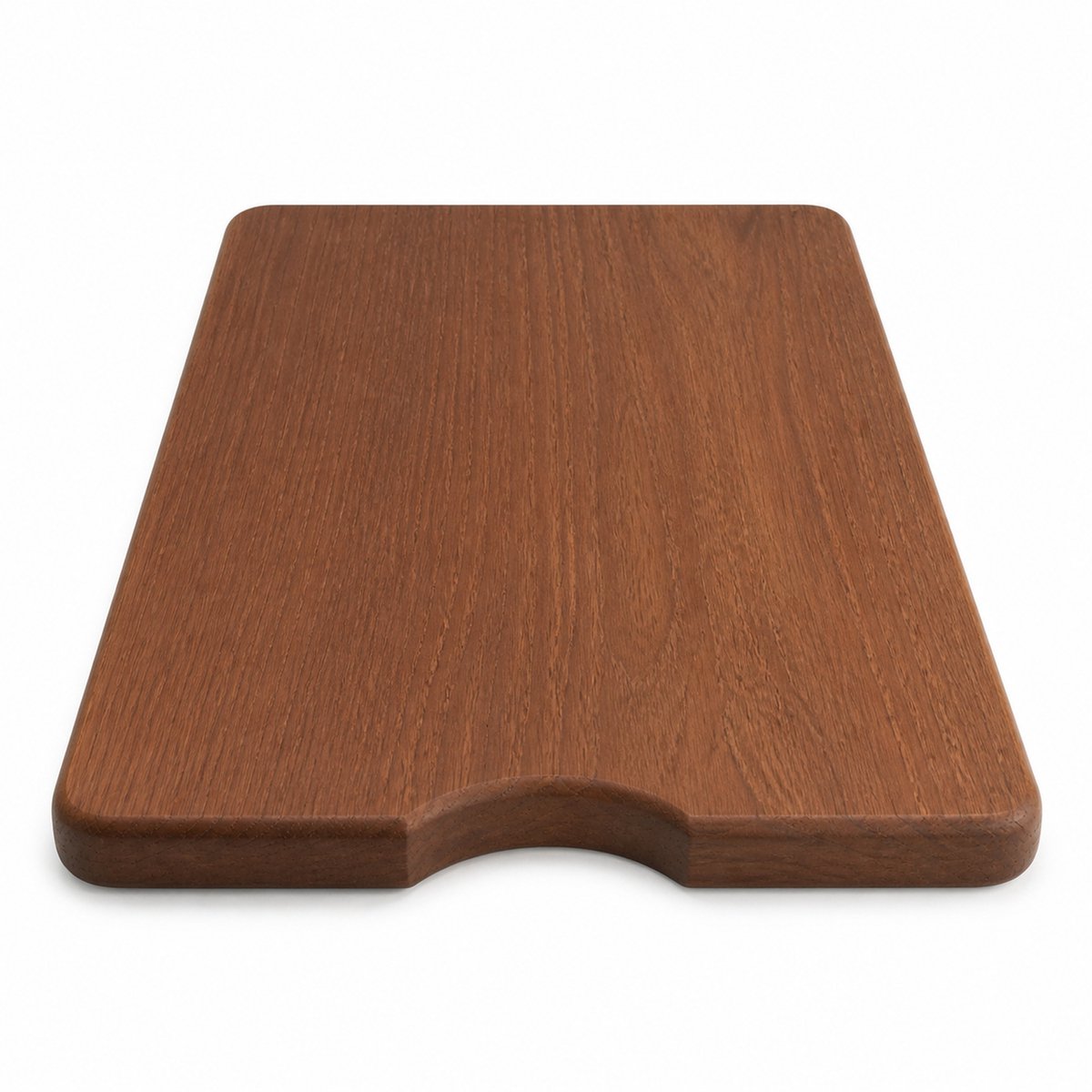 JustValue Massief Houten Snijplank - 50 x 30 x 2,5 cm - Rechthoek - Bruin