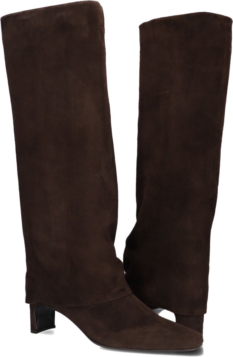 LINA LOCCHI Dw104 Laarzen - Suède - Dames - Bruin - Maat 41