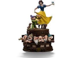 Snow White and the Seven Dwarves Art Scale Statue 1/10 Snow White and Dopey Deluxe Edition 21 cm