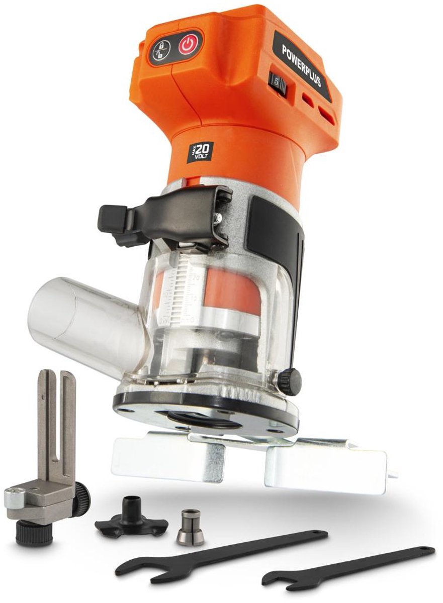 Powerplus Dual Power Bovenfrees POWDP7900 - borstelloos 20V, excl. batterij en lader