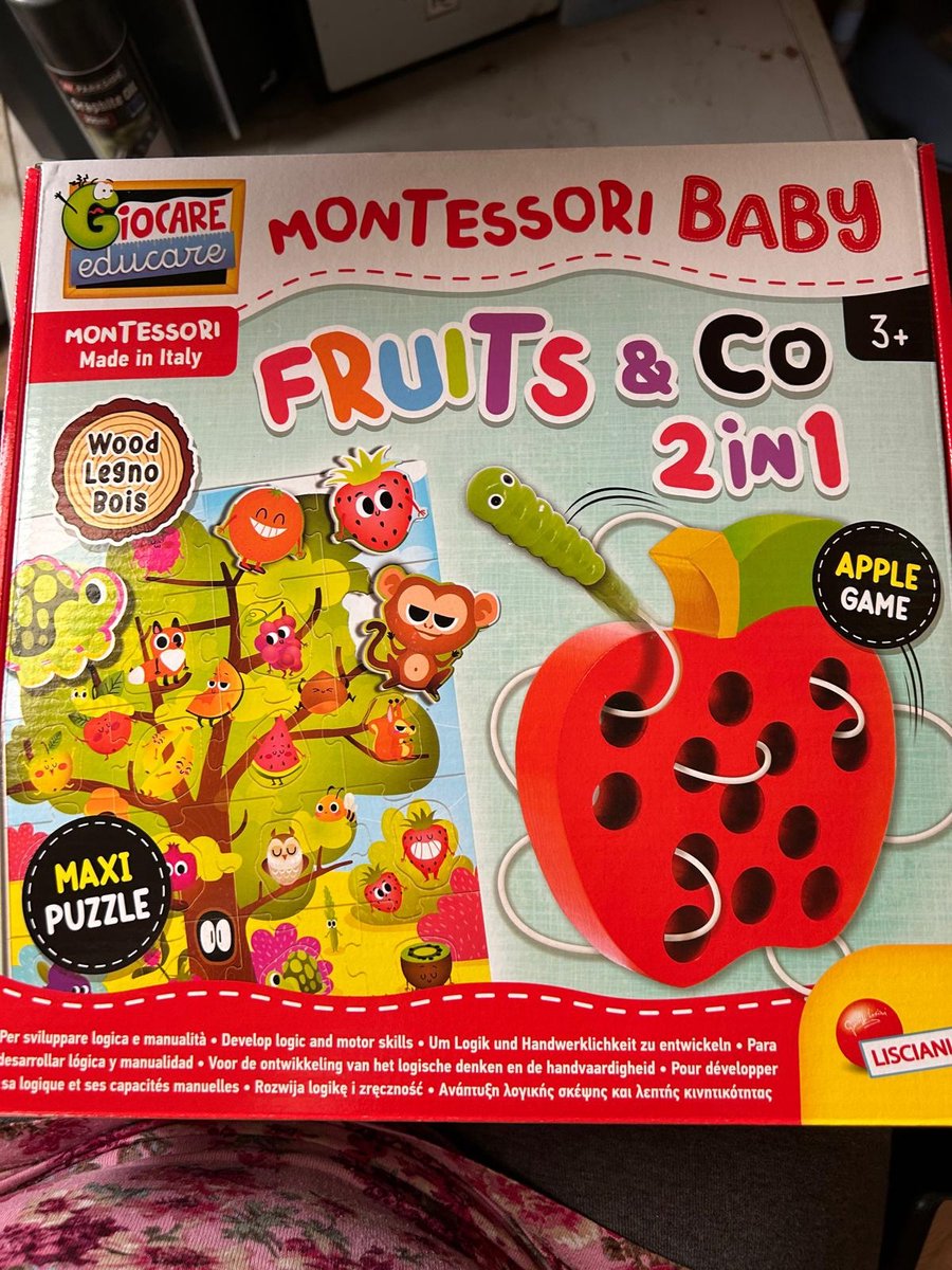 Educatief Spel Lisciani Giochi Fruits & Co 2 In 1