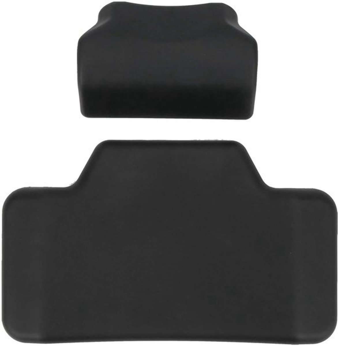 Motor Kussen - Rugsteun Bagagevak - Comfortabel Rijden - Universele Pasvorm - 2 Stuks - Zwart