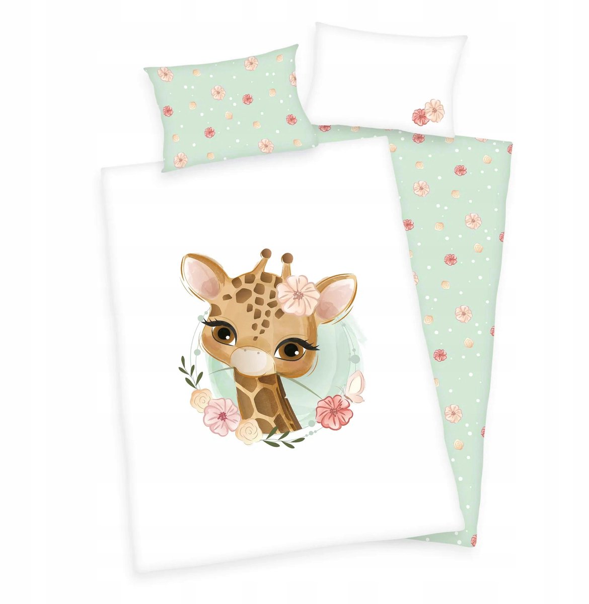 Babyslaapzak Giraf Katoen 100x135 cm - Zacht & Veilig