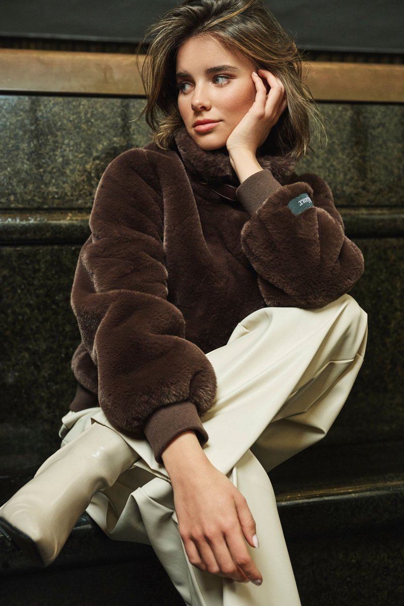 Rino & Pelle Jackets - Ambra jacket - Coffee roast