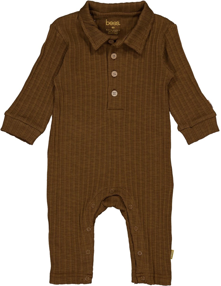 B.E.S.S. Jumpsuit Aart Coffee Brown maat 74