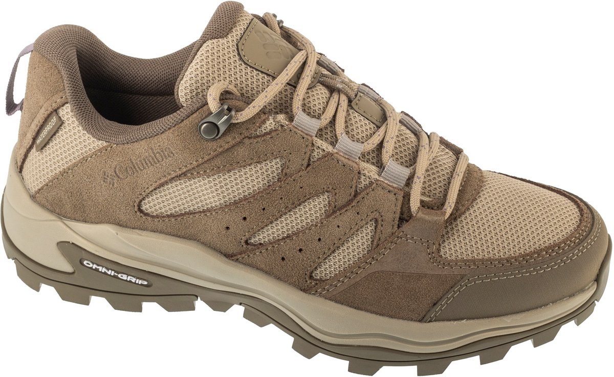 Columbia Redmond IV Low WP, Vrouwen, Beige, Trekkingschoenen, maat: 37,5