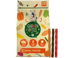 duvoplus Garden Bites - Dental Twisters Hondensnacks - Hondensnoepjes - Vegetarisch & Glutenvrij - Small 28st