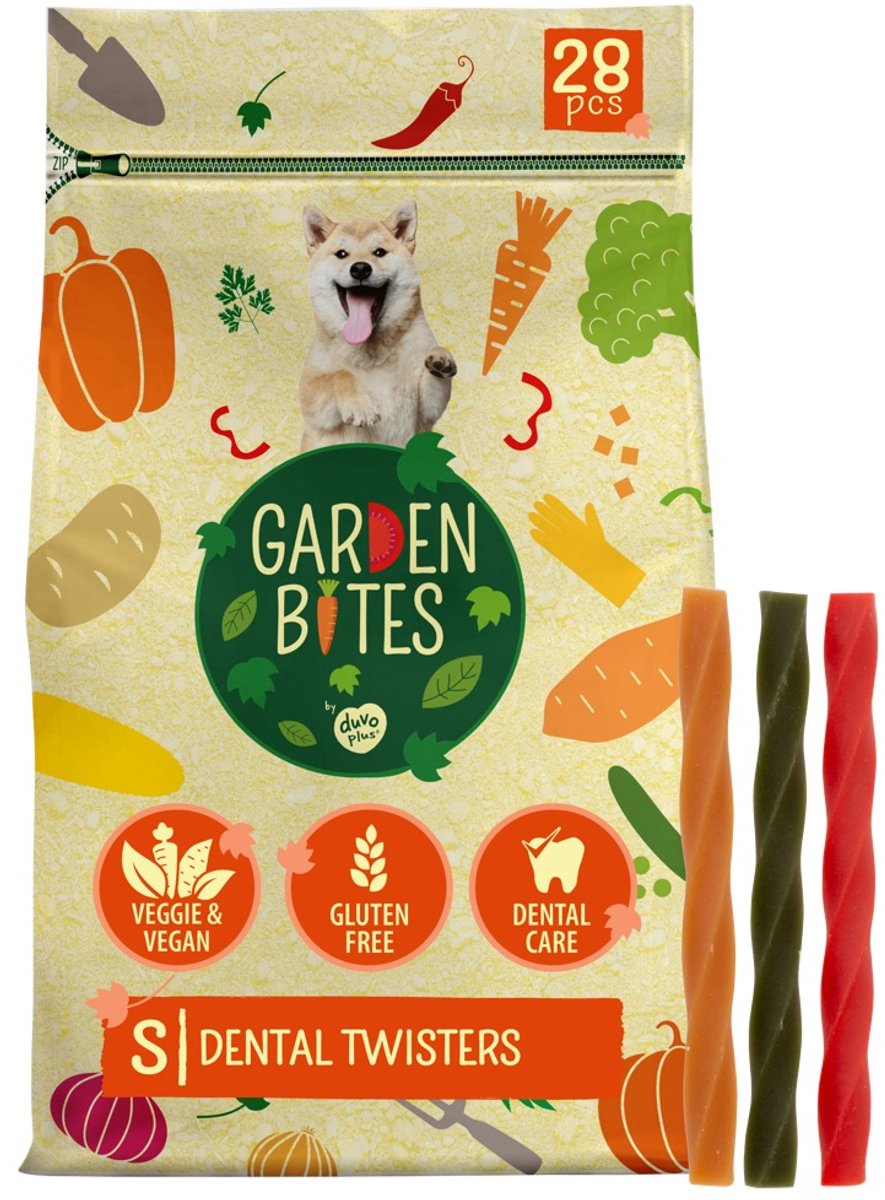 Garden Bites Dental Twisters hondensnack S