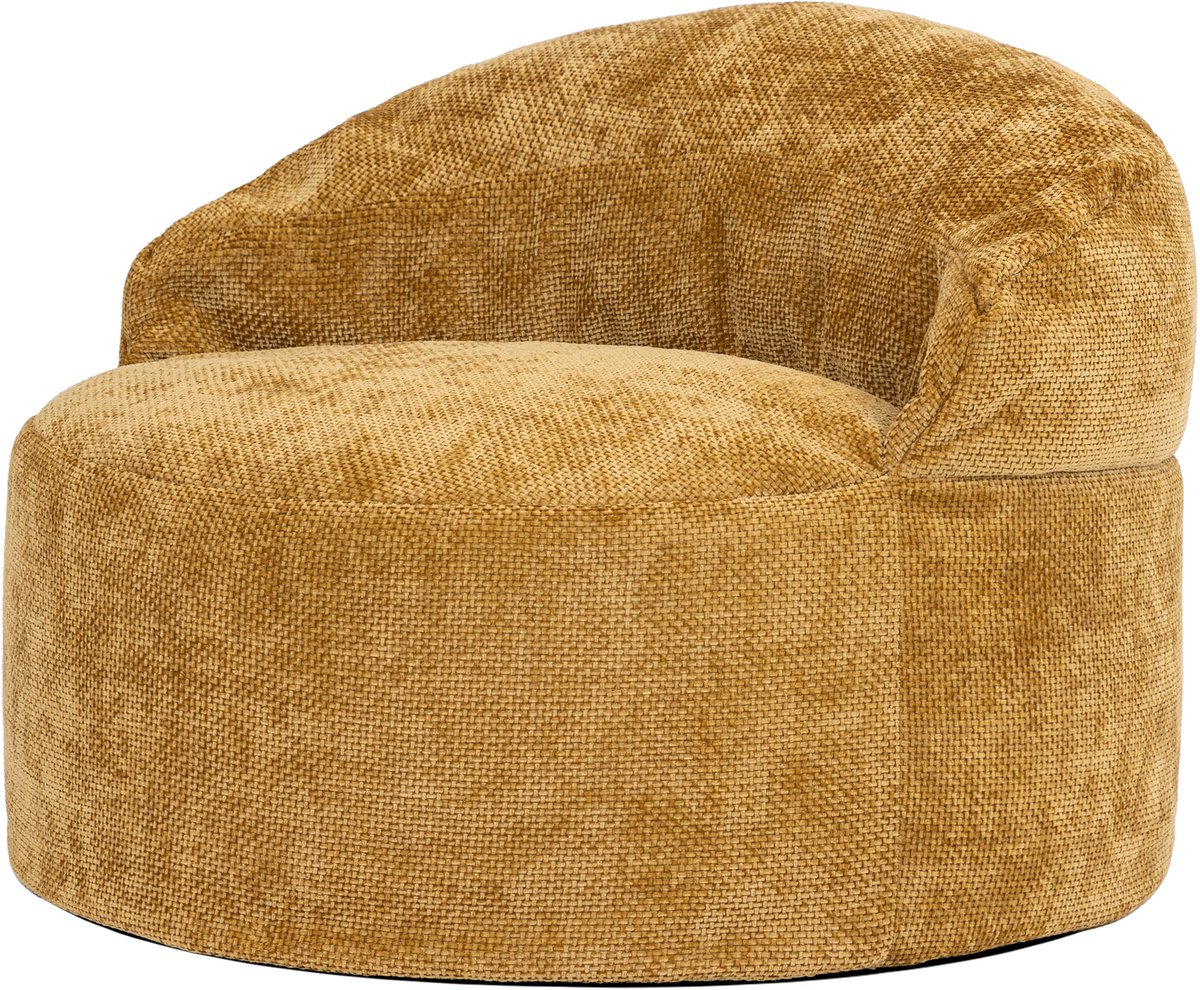 icon - Orb Zitzak Fauteuil - Chenille - Geel