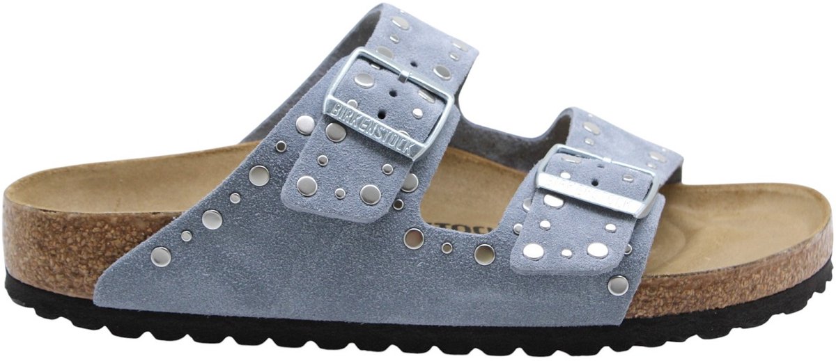 Birkenstock - Schoenen - Blauw - Vrouwen - Maat 40 -