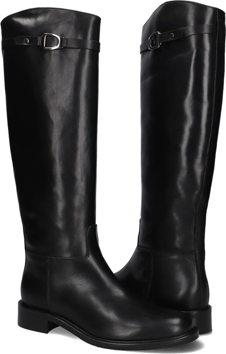 LINA LOCCHI Mw074 Laarzen - Leer - Dames - Zwart - Maat 37