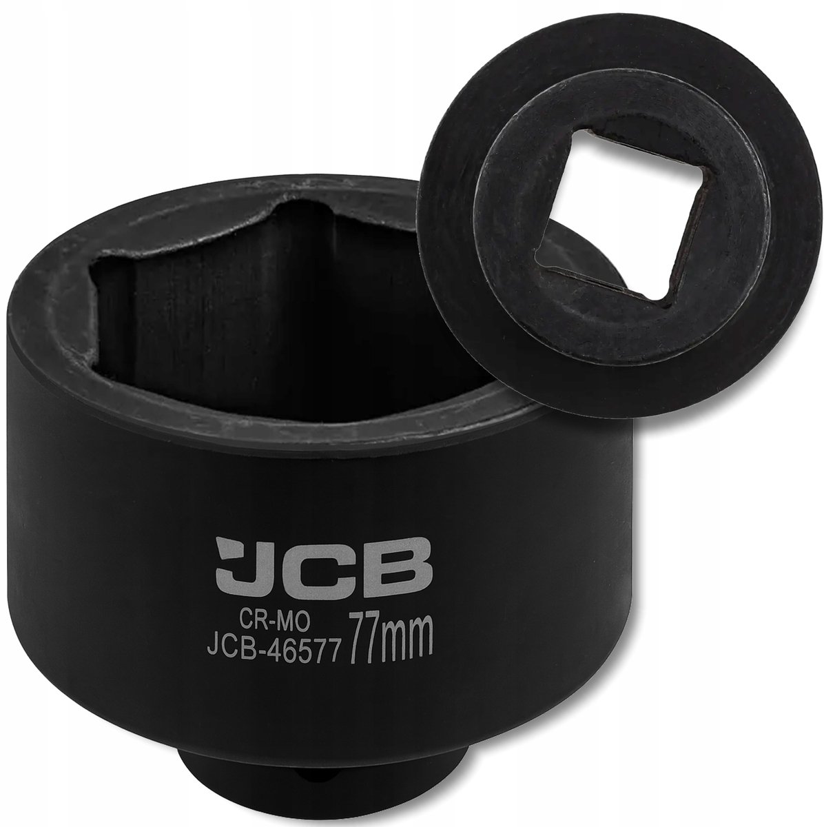JCB Slagdopp 3/4" 77 mm 6-kant Cr-Mo