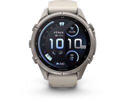 Garmin fēnix 9 Pro InReach/LTE - 43 mm - Multisport GPS Smartwatch - 1.3" AMOLED-scherm - Titanium behuizing - Tot 10 dagen batterijduur