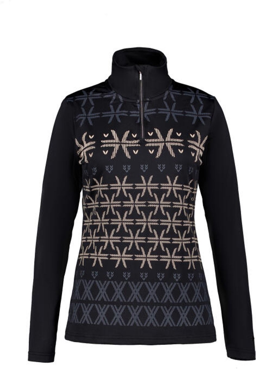 LUHTA AHJOLA Vrouwen Wintersportpully Zwart