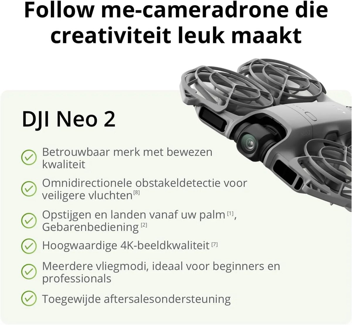 Drone met 4K Camera – Opvouwbaar – Lichtgewicht – Gebarenbediening – Obstakeldetectie – ActiveTrack thumbnail 4