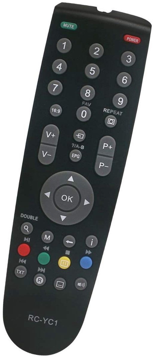 Elzusha - Vervangende Afstandsbediening voor Grundig Televisies