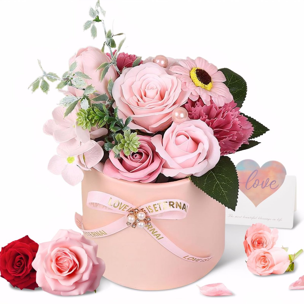 Elzusha - Eternity Rozen in Cadeau Doos voor Moederdag en Verjaardagen
