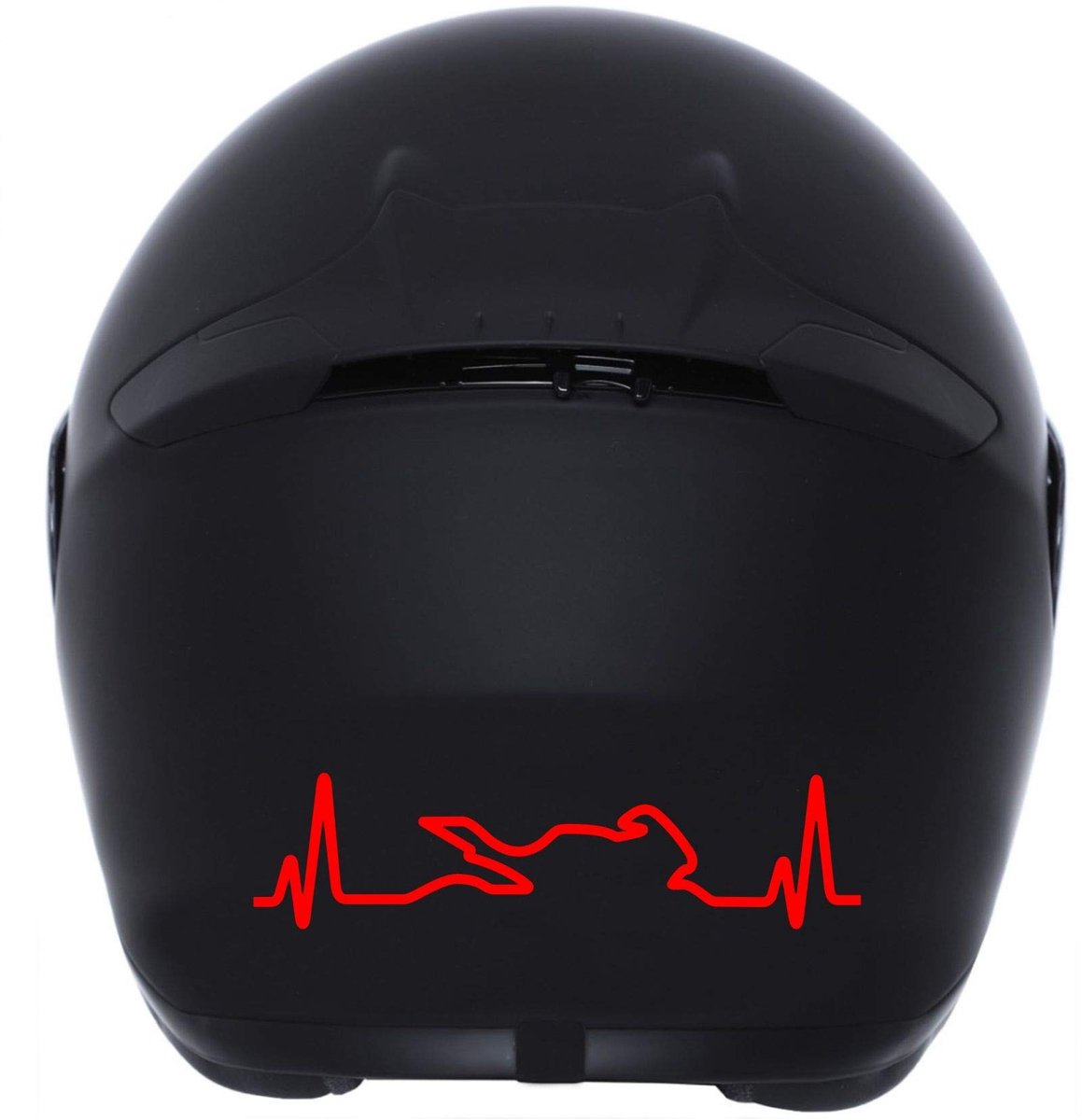 Elzusha - Stickers voor Motorhelm - 2 Stuks, Weerbestendig