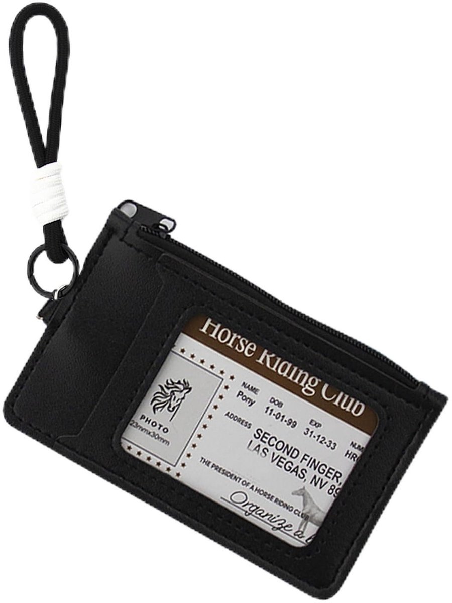 Elzusha - Minimalistische Kaartenetui met Muntvak en RFID-bescherming