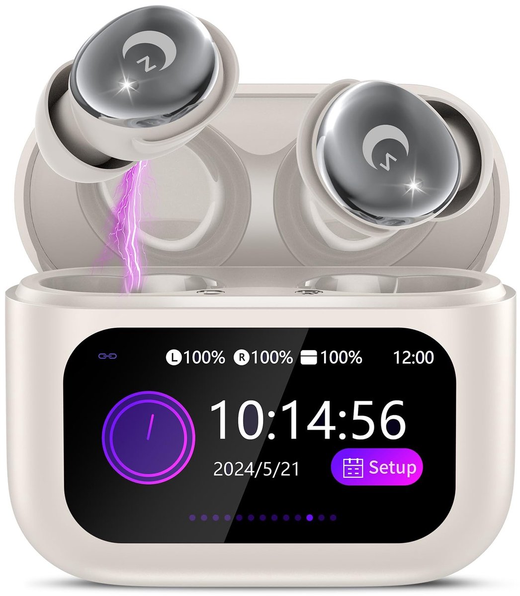 Elzusha - Bluetooth Hoofdtelefoon met 48 Uur Batterij - Ruisonderdrukking & IPX7 Waterdicht