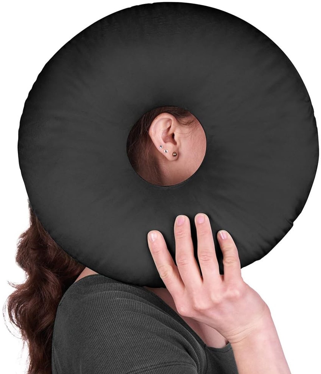 Elzusha - Donut Kussen voor Oorpijn met Holte