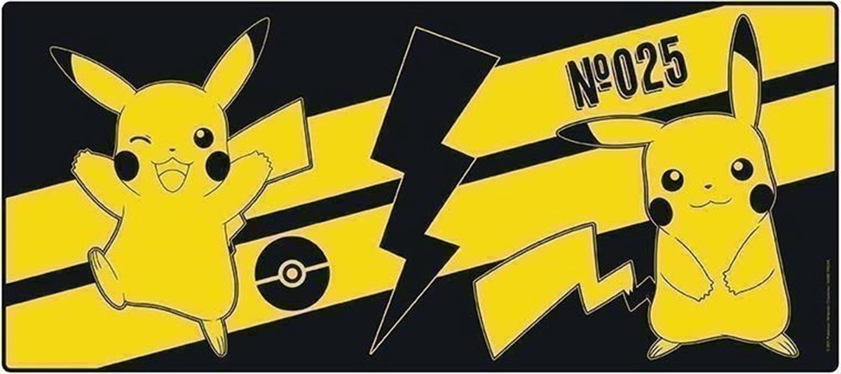 Elzusha - XXL Muismat met Pikachu Ontwerp voor Gamers