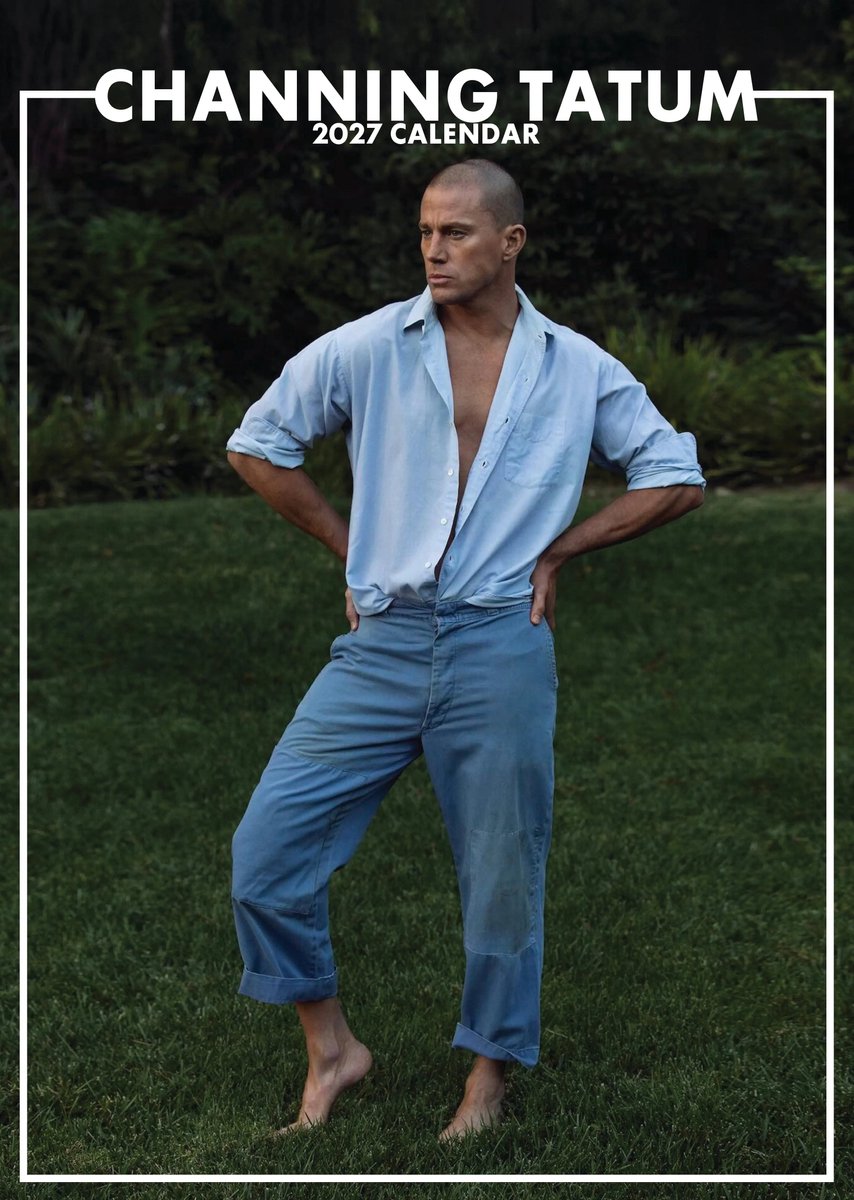 Channing Tatum A3 Kalender 2027