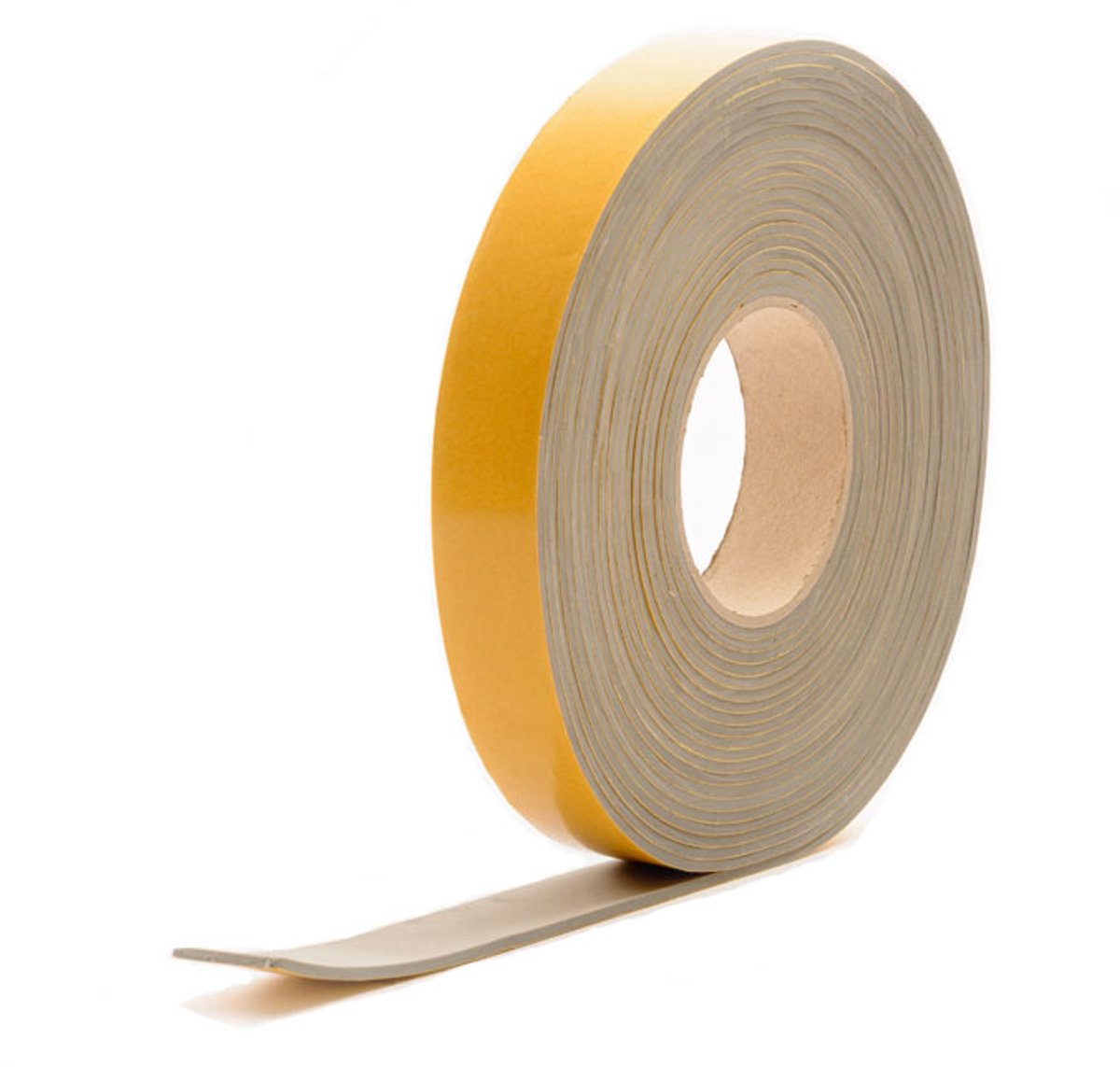 Rubbermagazijn - Celrubberband - EPDM - Zelfklevend - grijs 35x1mm - Lengte 25 meter