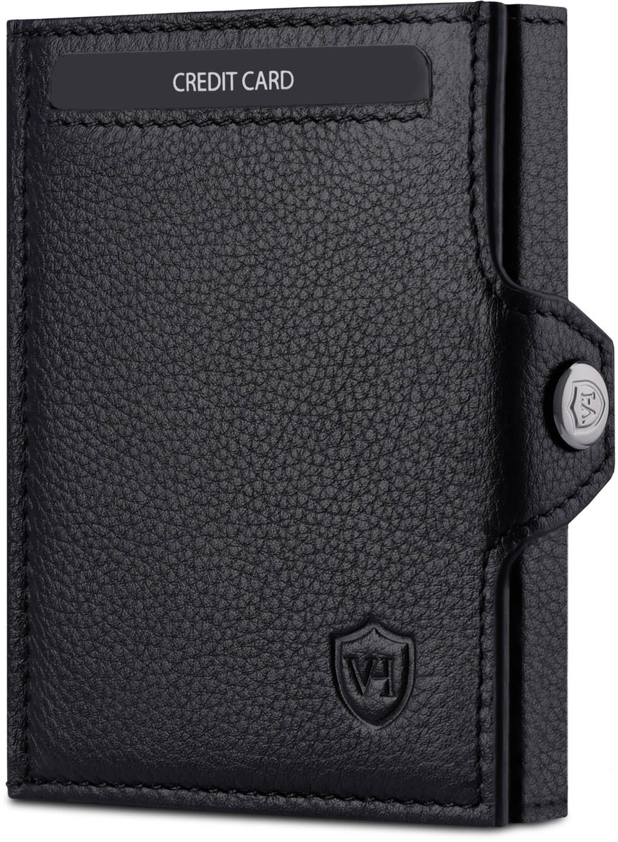 Slimme Wallet - Zwart - XL Muntzakje