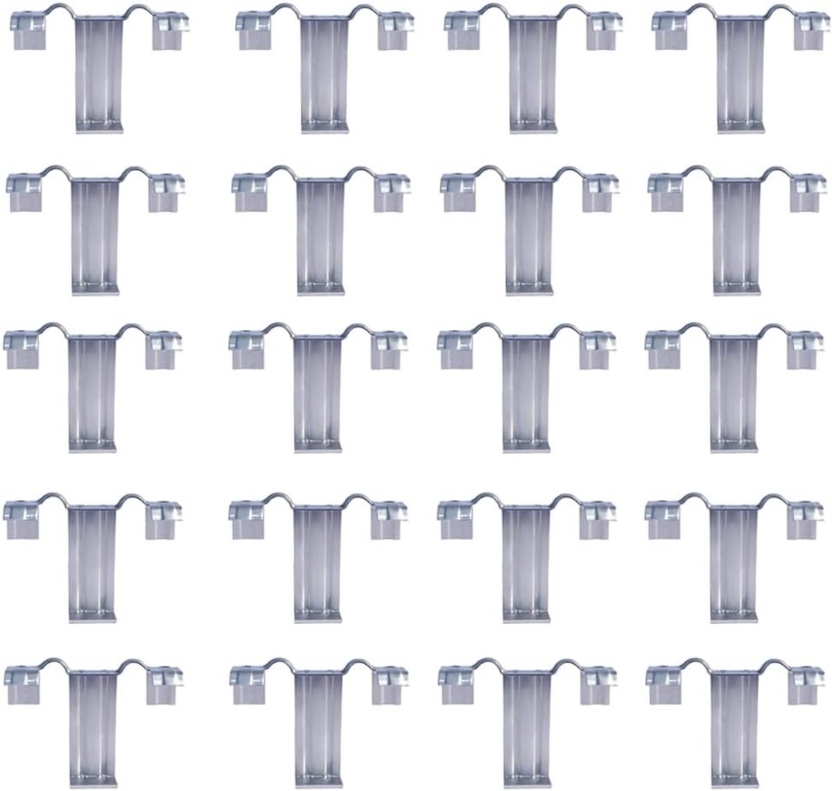 20 Stuks Waterafvoerclips voor Zonnepanelen - Duurzame Bevestiging en Eenvoudige Installatie voor Efficiënte Afwatering van Fotovoltaïsche Panelen