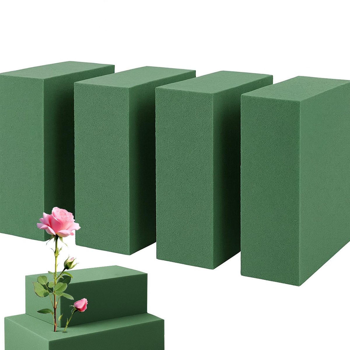 Elzusha - Set van 4 Bloem Foam voor Creatieve Projecten